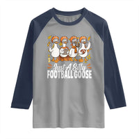 Just A Silly Football Raglan Shirt Animal Sports Fan Gift - Wonder Print Shop