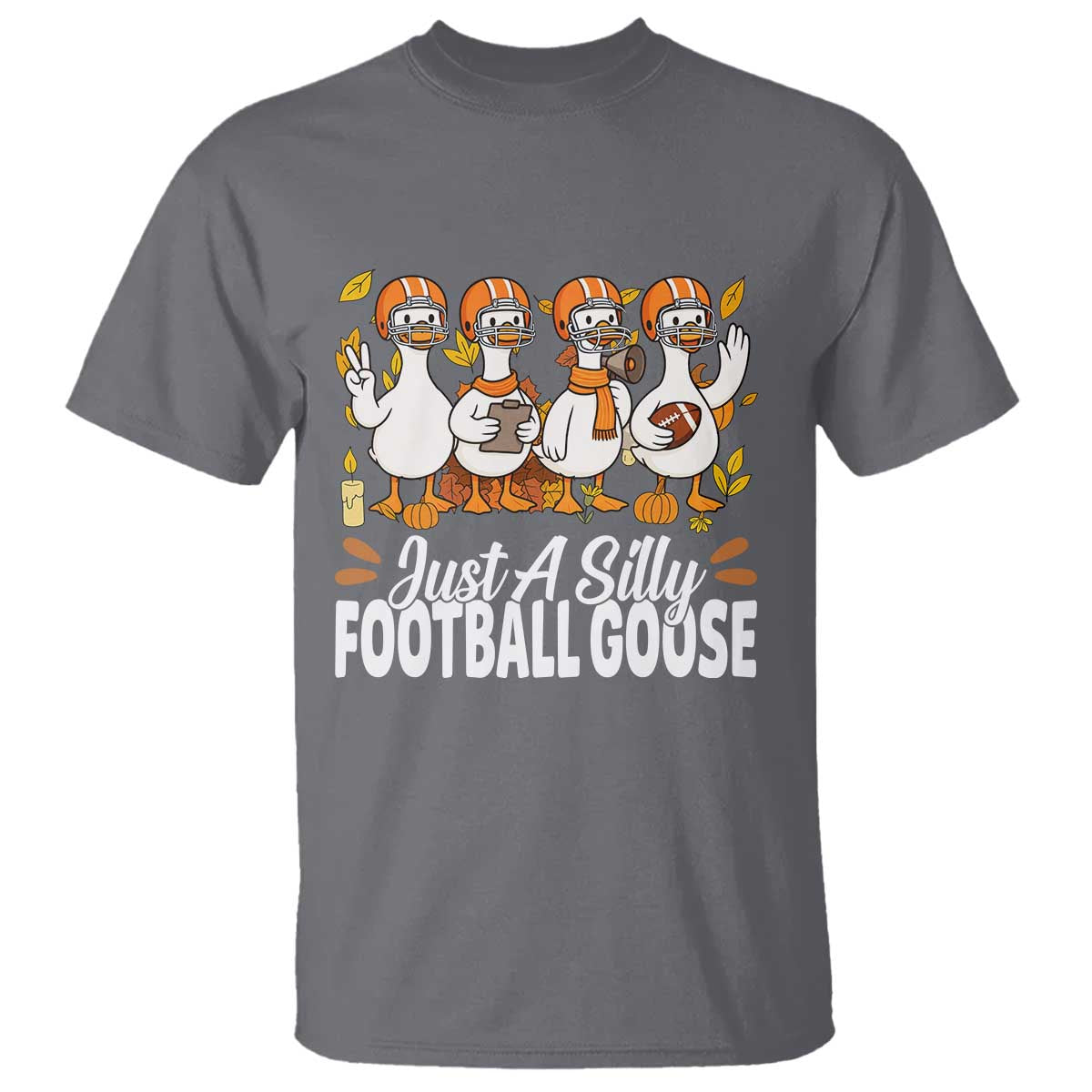 Just A Silly Football T Shirt Animal Sports Fan Gift - Wonder Print Shop
