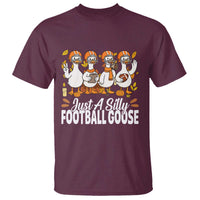 Just A Silly Football T Shirt Animal Sports Fan Gift - Wonder Print Shop