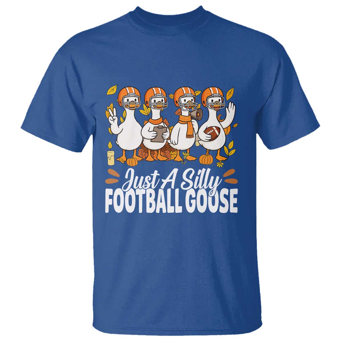 Just A Silly Football T Shirt Animal Sports Fan Gift - Wonder Print Shop
