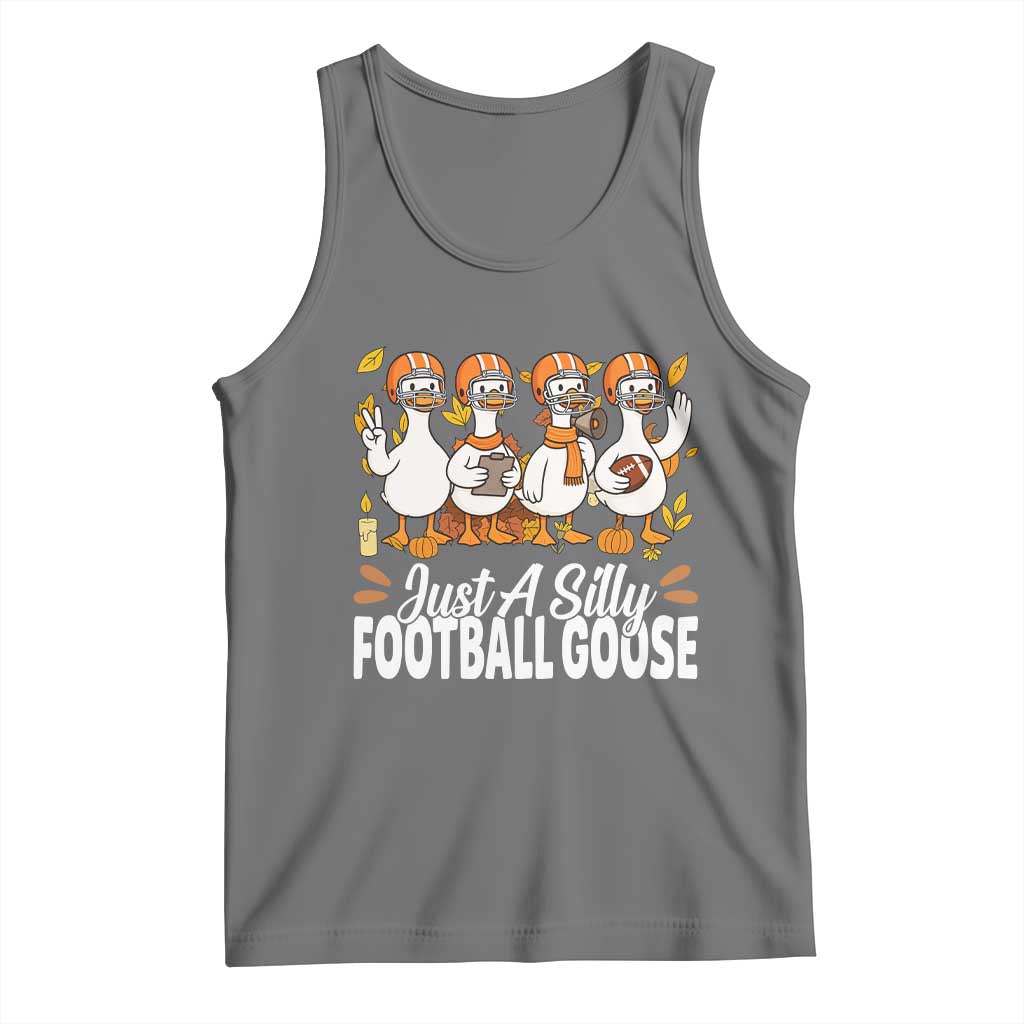 Just A Silly Football Tank Top Animal Sports Fan Gift - Wonder Print Shop