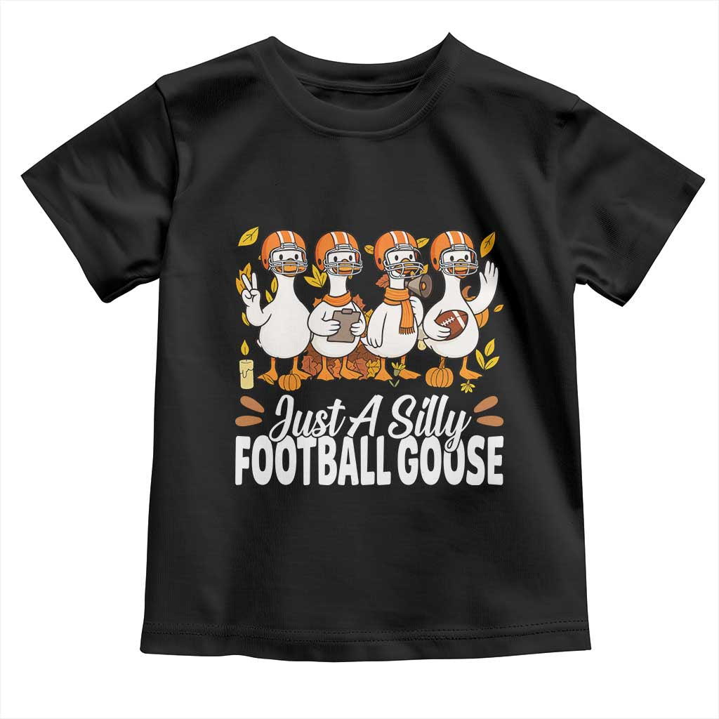 Just A Silly Football Toddler T Shirt Animal Sports Fan Gift - Wonder Print Shop