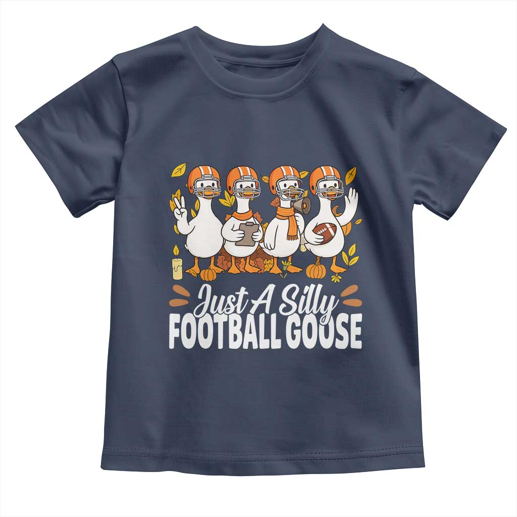 Just A Silly Football Toddler T Shirt Animal Sports Fan Gift - Wonder Print Shop