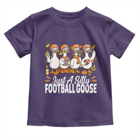 Just A Silly Football Toddler T Shirt Animal Sports Fan Gift - Wonder Print Shop