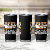 Just A Silly Football Tumbler Cup Animal Sports Fan Gift - Wonder Print Shop