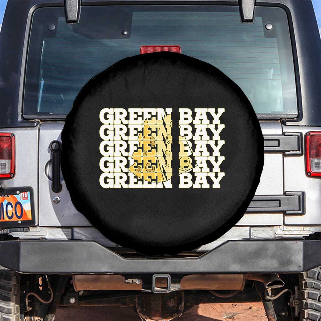 Green Bay Football Fan Cheese Lover Spare Tire Cover Supporter Gift Idea - Wonder Print Shop