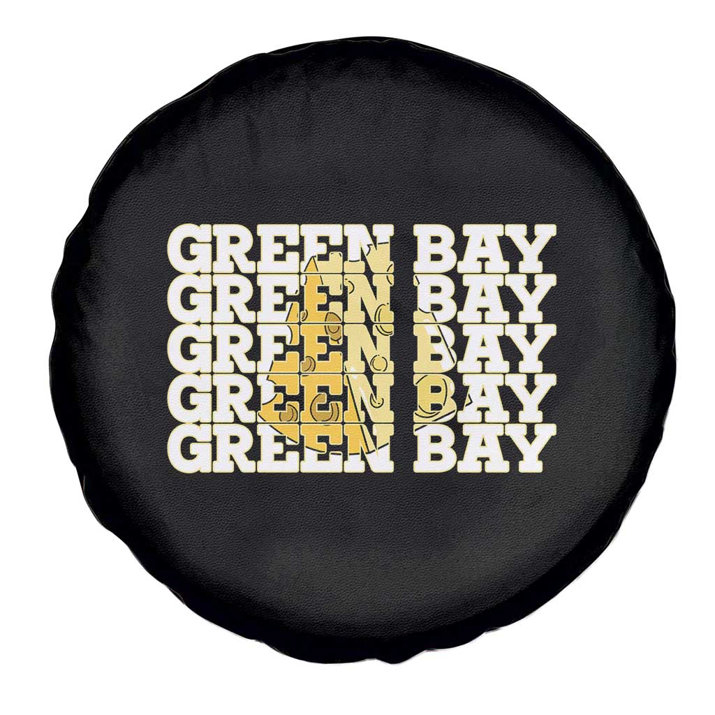 Green Bay Football Fan Cheese Lover Spare Tire Cover Supporter Gift Idea - Wonder Print Shop