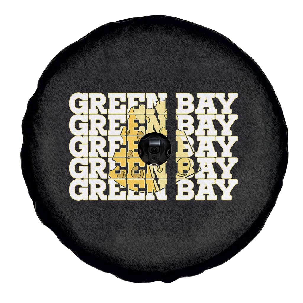 Green Bay Football Fan Cheese Lover Spare Tire Cover Supporter Gift Idea - Wonder Print Shop