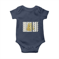 Green Bay Football Fan Cheese Lover Baby Onesie Supporter Gift Idea - Wonder Print Shop
