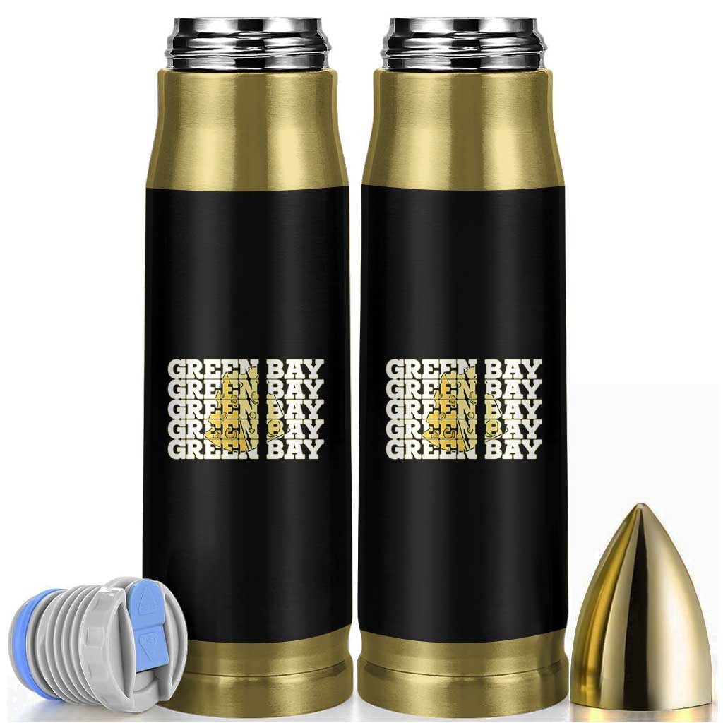Green Bay Football Fan Cheese Lover Bullet Tumbler Supporter Gift Idea - Wonder Print Shop