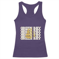 Green Bay Football Fan Cheese Lover Racerback Tank Top Supporter Gift Idea - Wonder Print Shop