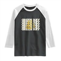 Green Bay Football Fan Cheese Lover Raglan Shirt Supporter Gift Idea - Wonder Print Shop