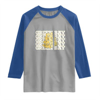 Green Bay Football Fan Cheese Lover Raglan Shirt Supporter Gift Idea - Wonder Print Shop