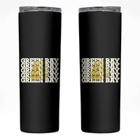 Green Bay Football Fan Cheese Lover Skinny Tumbler Supporter Gift Idea - Wonder Print Shop