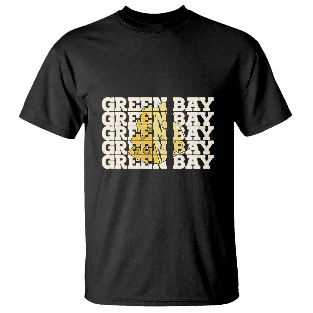 Green Bay Football Fan Cheese Lover T Shirt Supporter Gift Idea - Wonder Print Shop