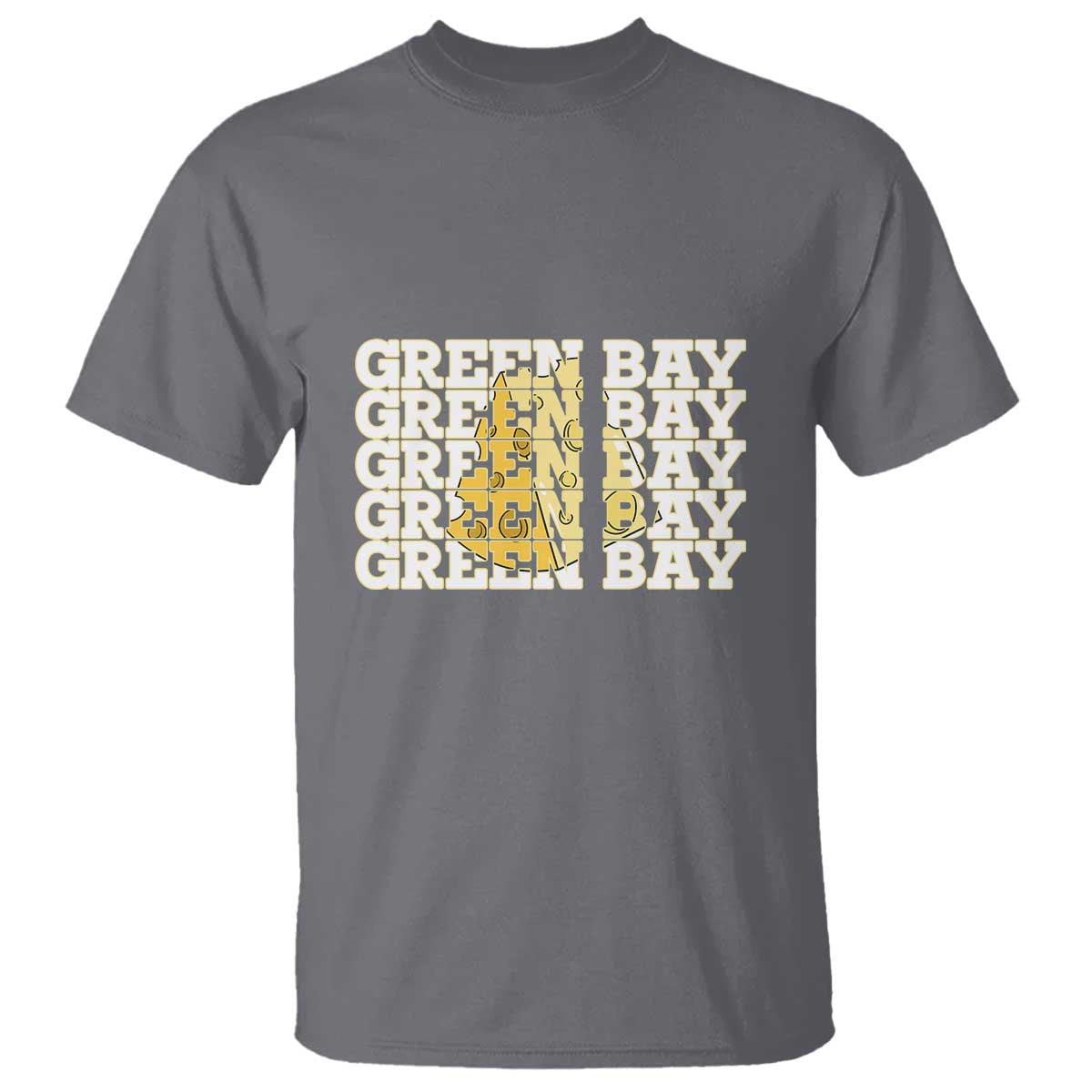 Green Bay Football Fan Cheese Lover T Shirt Supporter Gift Idea - Wonder Print Shop