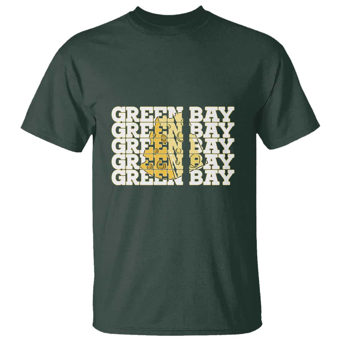 Green Bay Football Fan Cheese Lover T Shirt Supporter Gift Idea - Wonder Print Shop