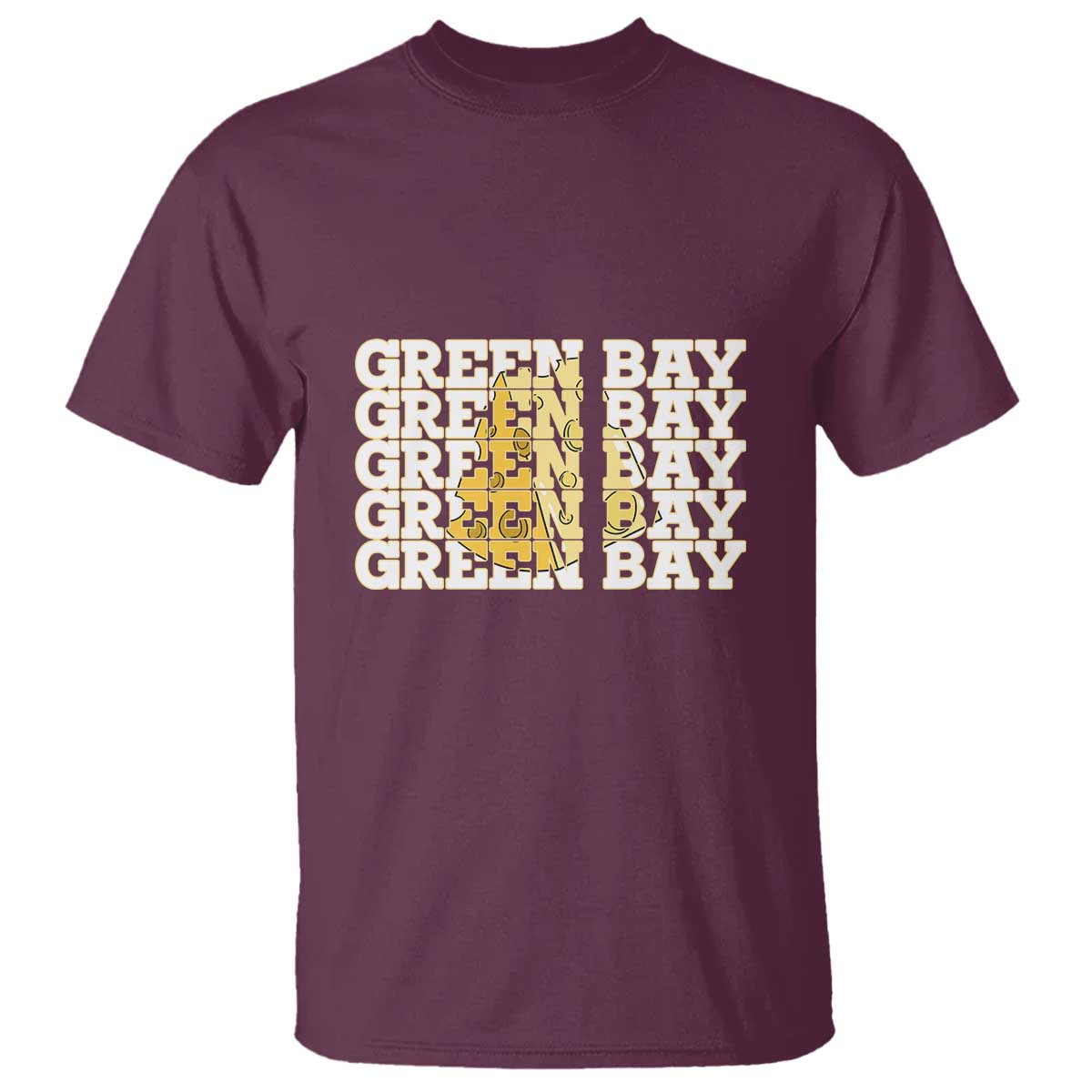 Green Bay Football Fan Cheese Lover T Shirt Supporter Gift Idea - Wonder Print Shop