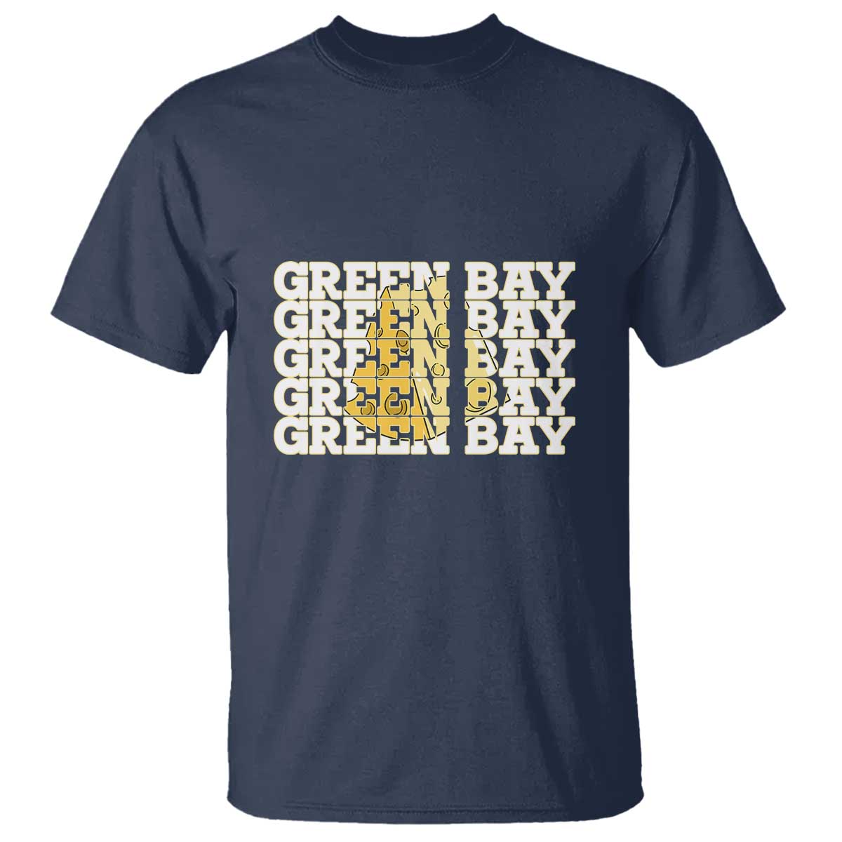 Green Bay Football Fan Cheese Lover T Shirt Supporter Gift Idea - Wonder Print Shop