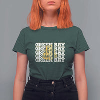 Green Bay Football Fan Cheese Lover T Shirt For Women Supporter Gift Idea - Wonder Print Shop