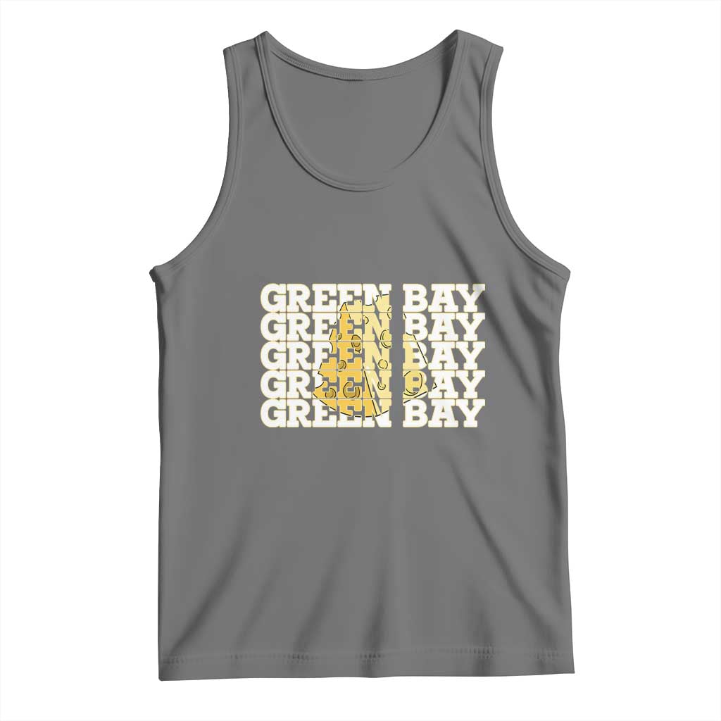 Green Bay Football Fan Cheese Lover Tank Top Supporter Gift Idea - Wonder Print Shop