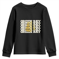 Green Bay Football Fan Cheese Lover Youth Sweatshirt Supporter Gift Idea - Wonder Print Shop