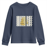 Green Bay Football Fan Cheese Lover Youth Sweatshirt Supporter Gift Idea - Wonder Print Shop