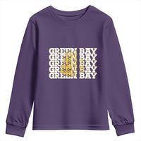 Green Bay Football Fan Cheese Lover Youth Sweatshirt Supporter Gift Idea - Wonder Print Shop