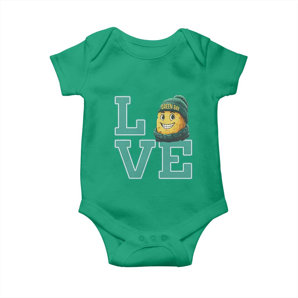 Green Bay Cheesehead Baby Onesie Football Fan Supporter Gift Idea - Wonder Print Shop