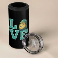 Green Bay Cheesehead 4 in 1 Can Cooler Tumbler Football Fan Supporter Gift Idea - Wonder Print Shop