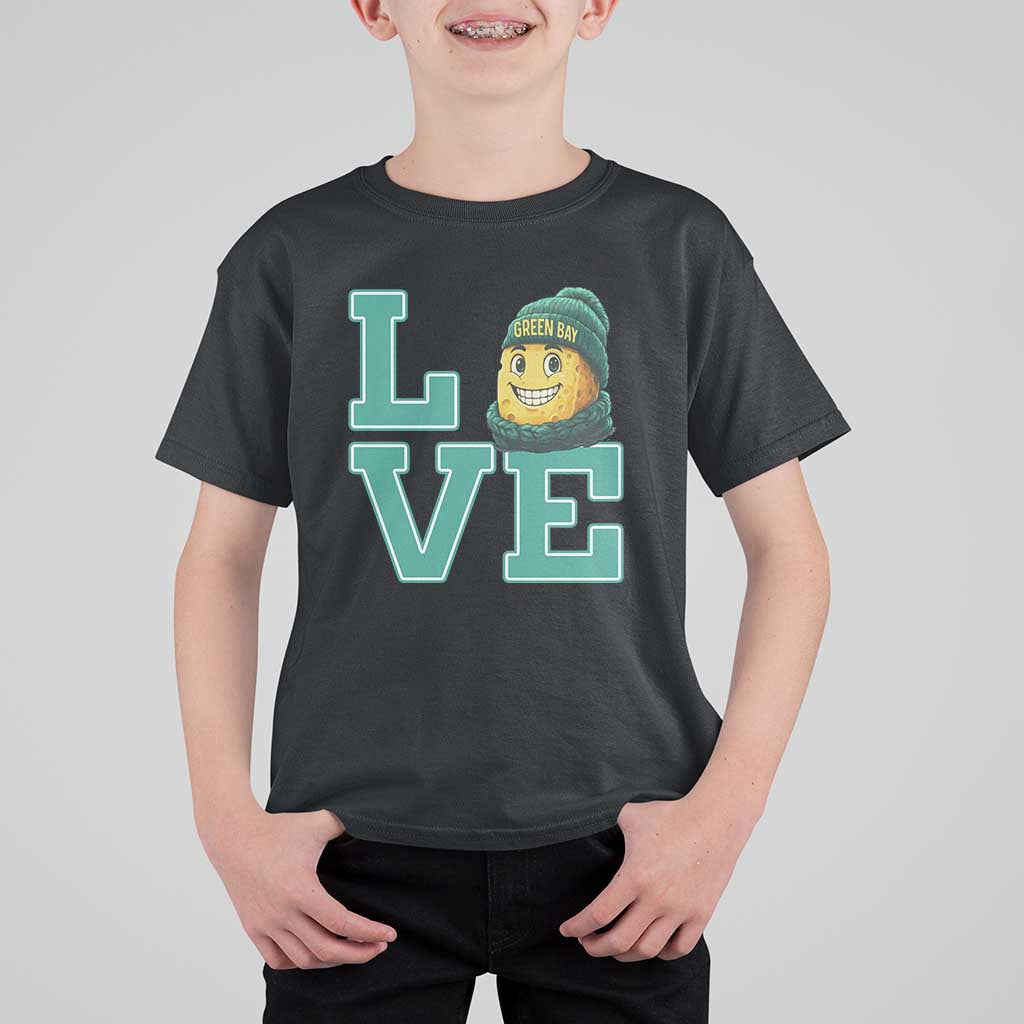 Green Bay Cheesehead T Shirt For Kid Football Fan Supporter Gift Idea - Wonder Print Shop