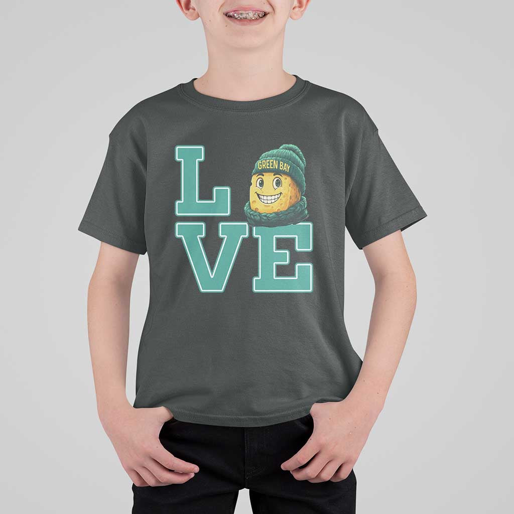 Green Bay Cheesehead T Shirt For Kid Football Fan Supporter Gift Idea - Wonder Print Shop