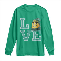 Green Bay Cheesehead Long Sleeve Shirt Football Fan Supporter Gift Idea - Wonder Print Shop