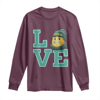 Green Bay Cheesehead Long Sleeve Shirt Football Fan Supporter Gift Idea - Wonder Print Shop