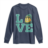 Green Bay Cheesehead Long Sleeve Shirt Football Fan Supporter Gift Idea - Wonder Print Shop