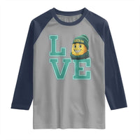 Green Bay Cheesehead Raglan Shirt Football Fan Supporter Gift Idea - Wonder Print Shop