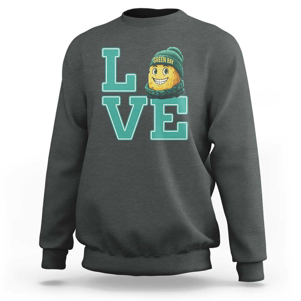 Green Bay Cheesehead Sweatshirt Football Fan Supporter Gift Idea - Wonder Print Shop