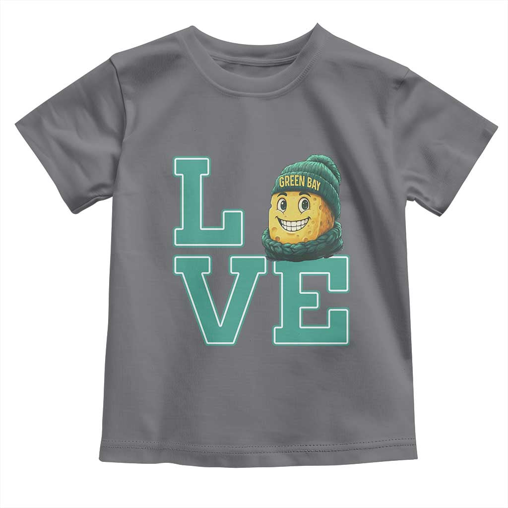 Green Bay Cheesehead Toddler T Shirt Football Fan Supporter Gift Idea - Wonder Print Shop