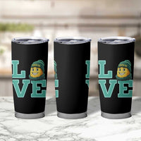 Green Bay Cheesehead Tumbler Cup Football Fan Supporter Gift Idea - Wonder Print Shop