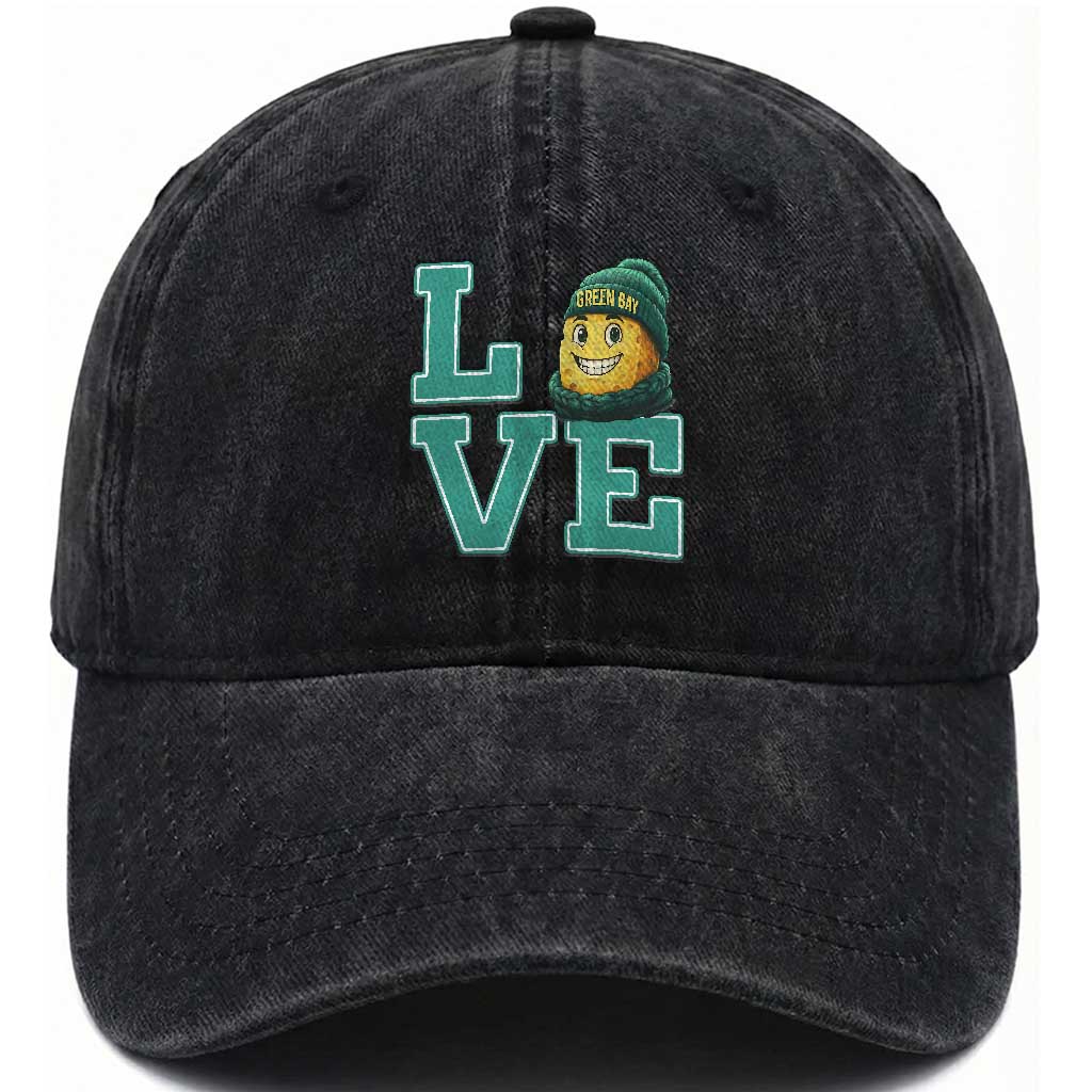 GFF Lover Football Fan Supporter Gift Idea Washed Cotton Baseball Cap