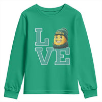 Green Bay Cheesehead Youth Sweatshirt Football Fan Supporter Gift Idea - Wonder Print Shop