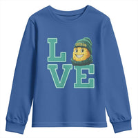 Green Bay Cheesehead Youth Sweatshirt Football Fan Supporter Gift Idea - Wonder Print Shop