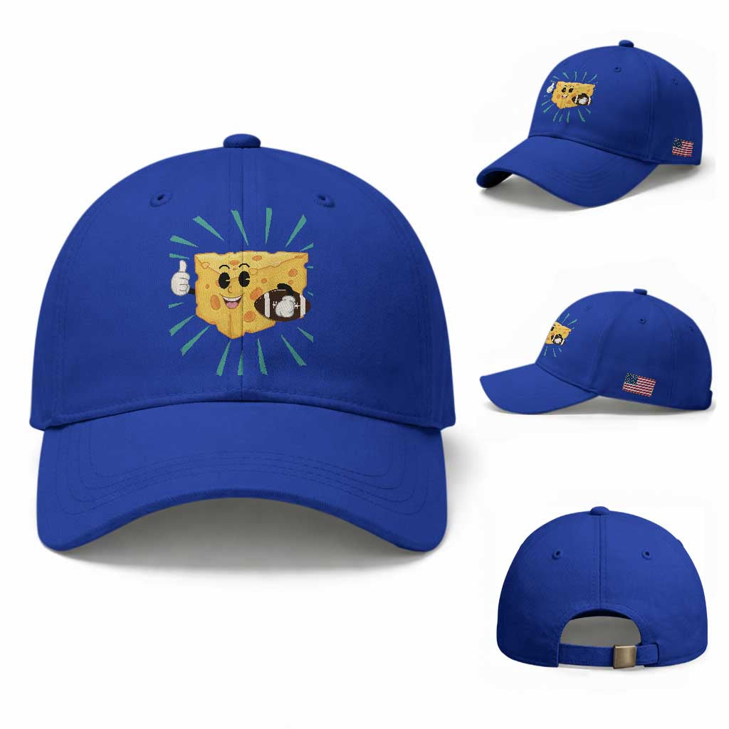 Funny Chz Head Football Player Sports Gift Idea Baseball Cap