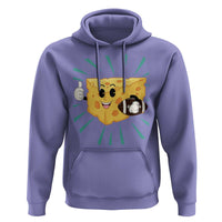 Funny Cheese Head Football Player Sports Gift Idea Hoodie - Wonder Print Shop