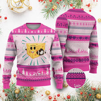 Funny Cheese Head Football Player Sports Gift Idea Ugly Christmas Sweater - Wonder Print Shop