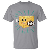Funny Cheese Head Football Player Sports Gift Idea T Shirt - Wonder Print Shop