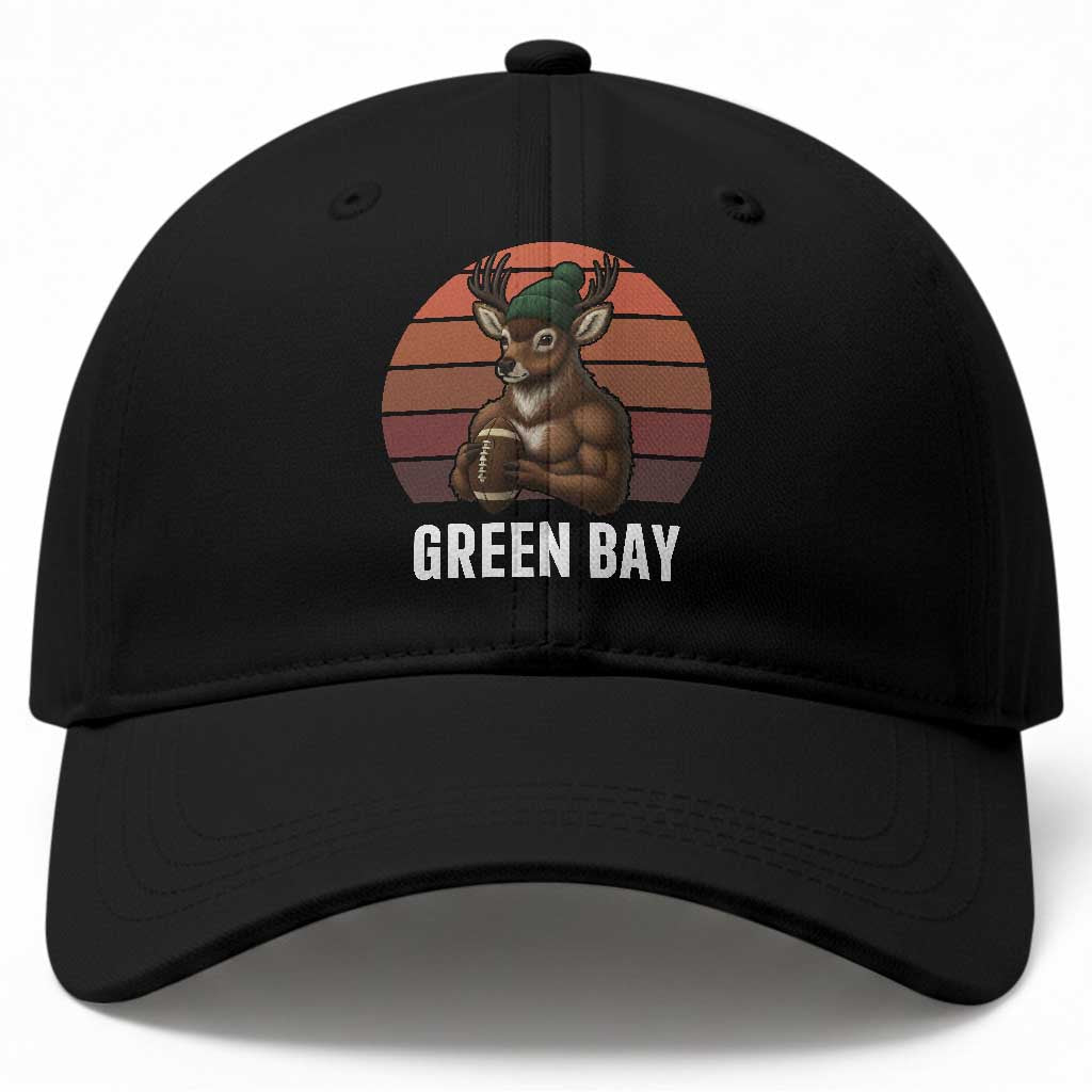 Deer GFF Retro Vintage Style Football Gift Baseball Cap