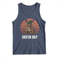 Deer Green Bay Football Tank Top Retro Vintage Style - Wonder Print Shop