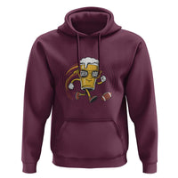 Funny Beer Mug Playing Football Hoodie Team Supporter Green Bay Gift - Wonder Print Shop