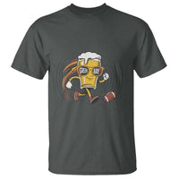 Funny Beer Mug Playing Football T Shirt Team Supporter Green Bay Gift - Wonder Print Shop